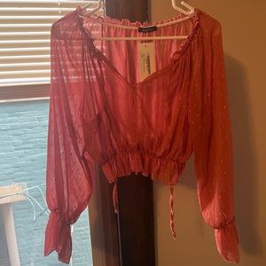 NWT Boohoo Blouse